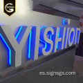 Letras luminosas LED personalizadas